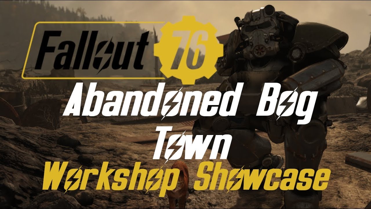 Заброшенный городок на болотах &mdash; мастерская Fallout 76