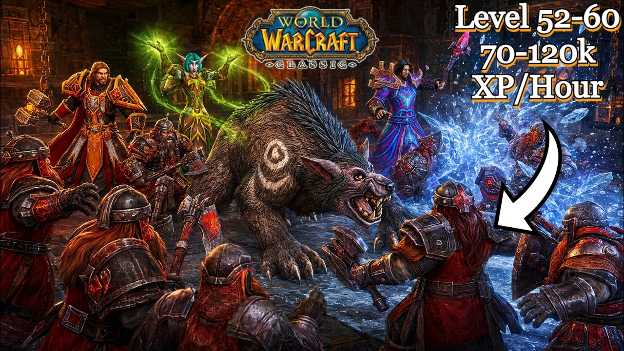 How I do BRD as a Druid Tank for World 1st Druids At Launches | 70-120k XP/Hour | Classic Era