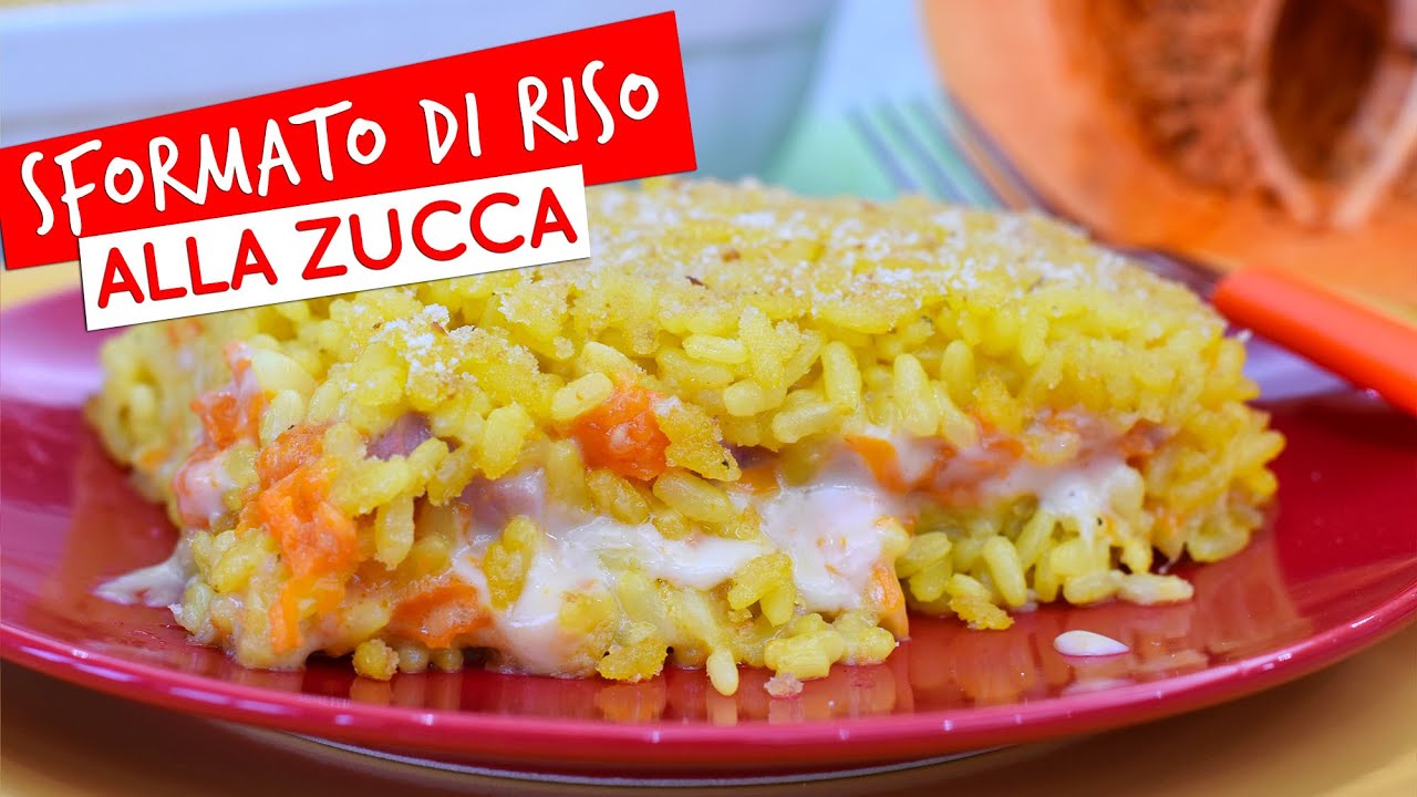 Sformato di riso alla zucca: ricetta facile autunnale con la zucca