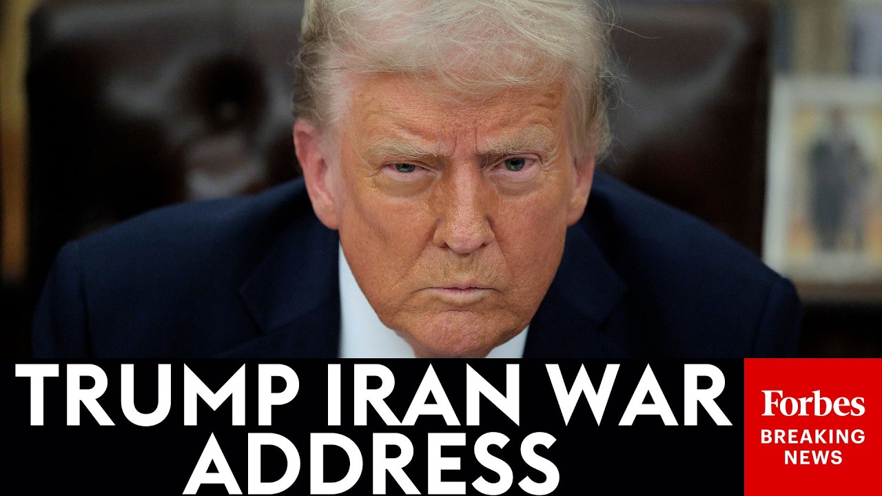 WATCH LIVE: President Trump Makes White House Address To The Nation About The Iran War