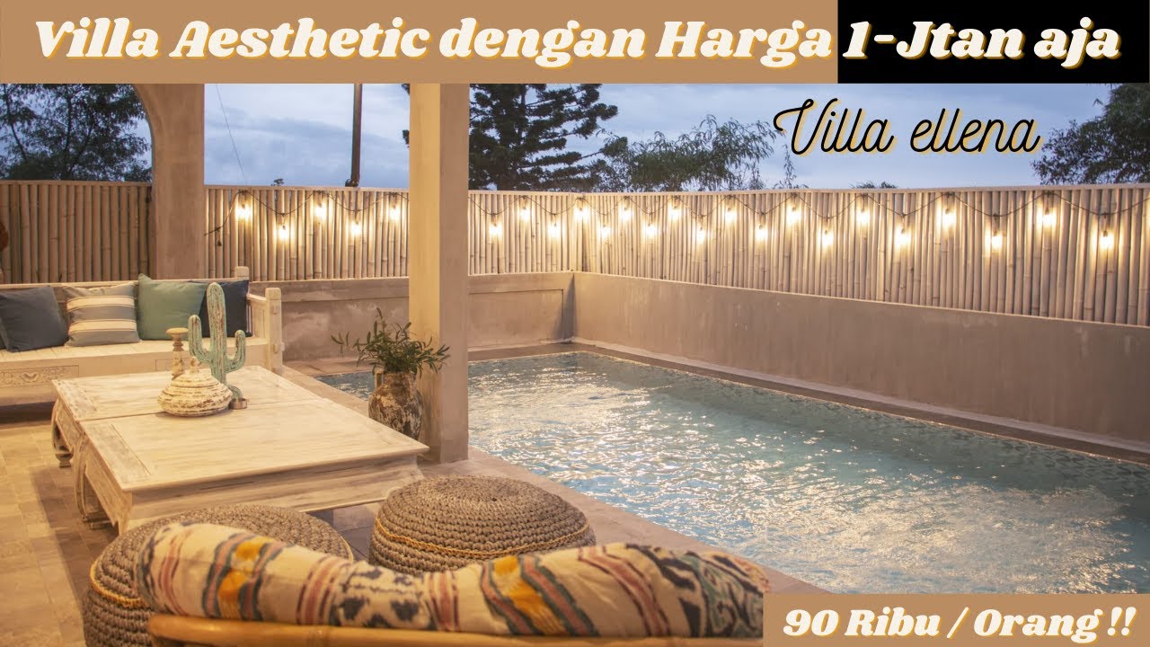 VILLA PUNCAK BOGOR || VILLA ELLENA || REVIEW VILLA || VILLA INSTAGRAMABLE || THE VILLAS 100
