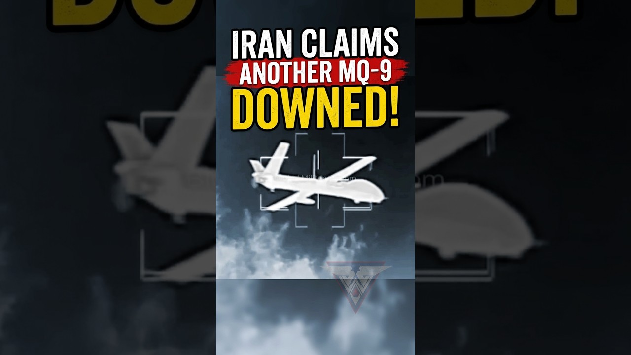 MQ-9 Reaper Downed Over Hormuz