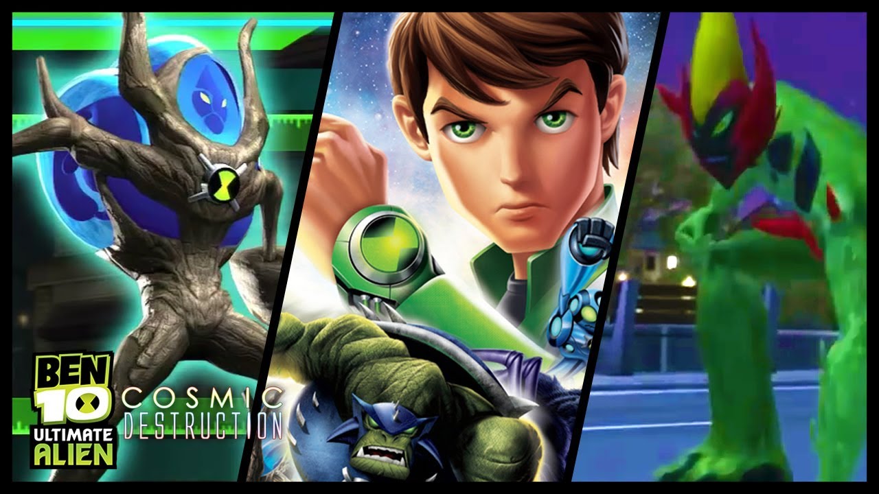 Ben 10 Cosmic Destruction Walkthrough Part 4 (PS3, X360, PS2, PSP, Wii) 100% Eiffel Tower Boss