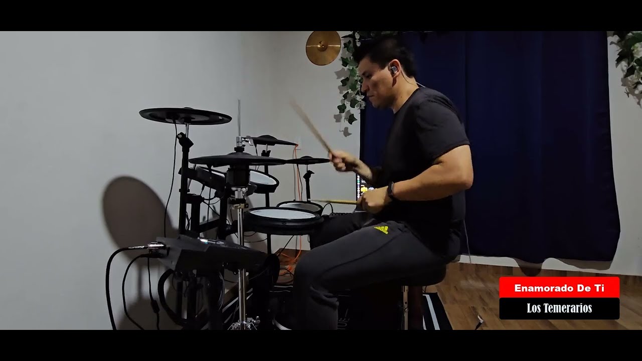 Enamorado De Ti - Los Temerarios (Drum Cover)