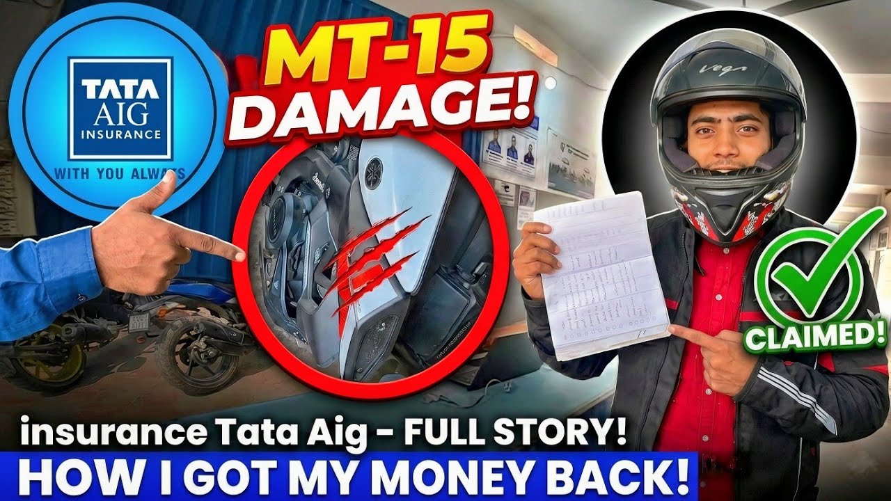 Yamaha MT-15 Damage & Full Claim Process 😱 Paisa Vasool ho gaya ✅🚨