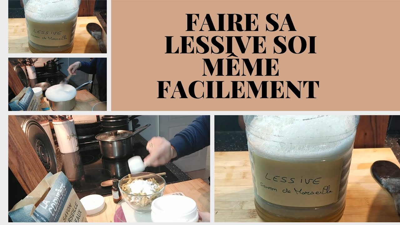 Comment faire sa lessive au savon de Marseille? Recette facile,rapide, économique et écologique!