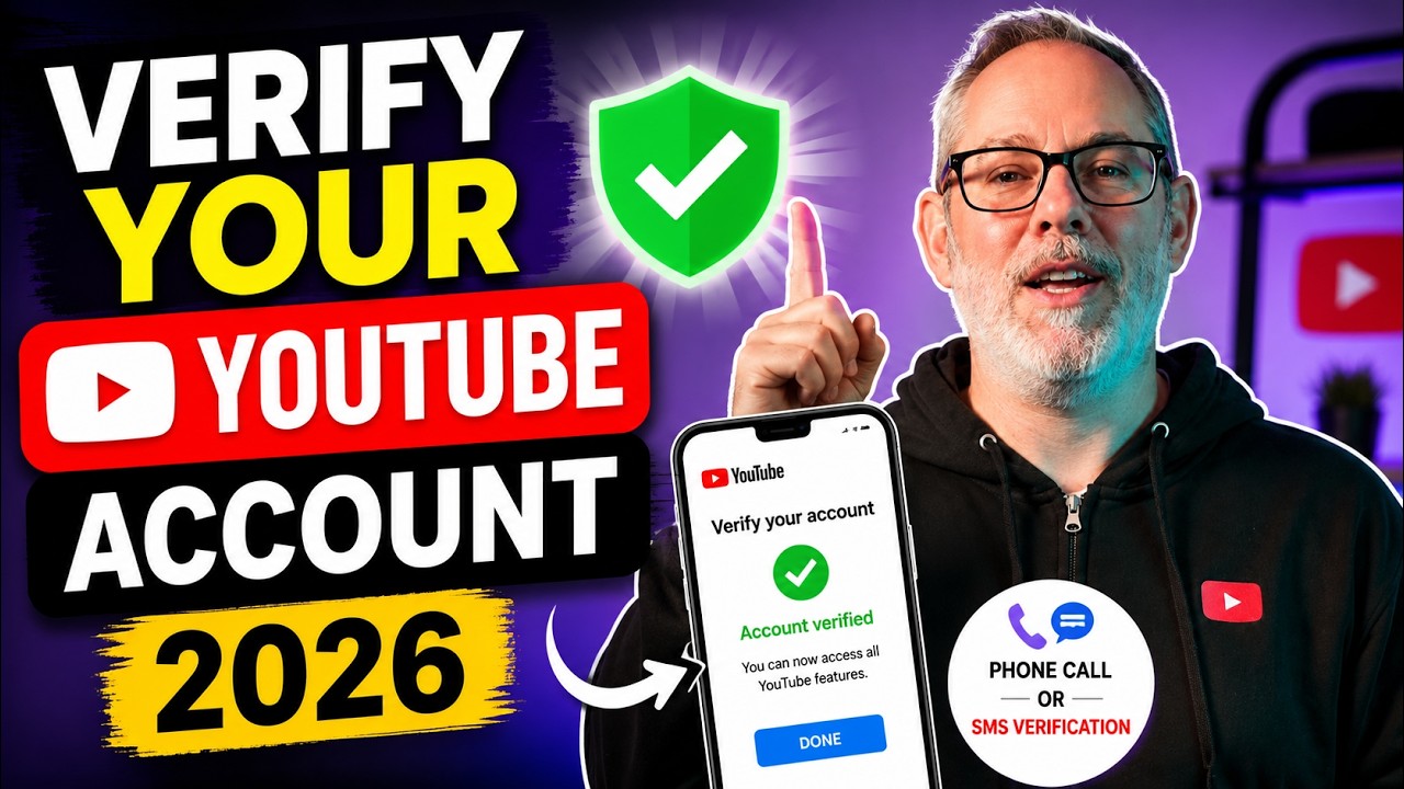 YouTube Account Verification (2026) | Step-by-Step Guide | How to Verify Your YouTube Channel