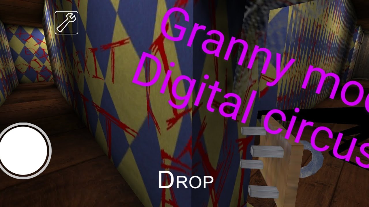 Обзор на мод granny mod digital circus 