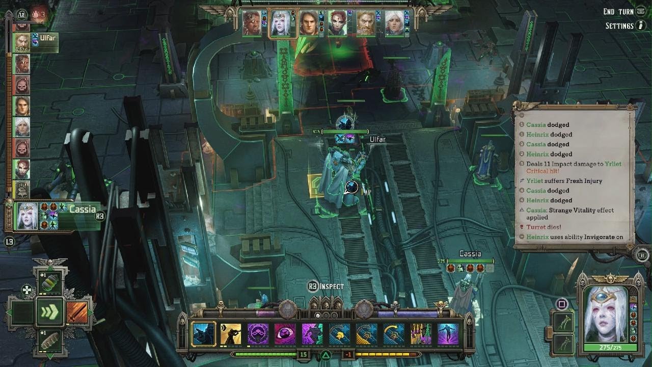 Warhammer 40000: Rogue Trader Void Dragon Final Boss Fight