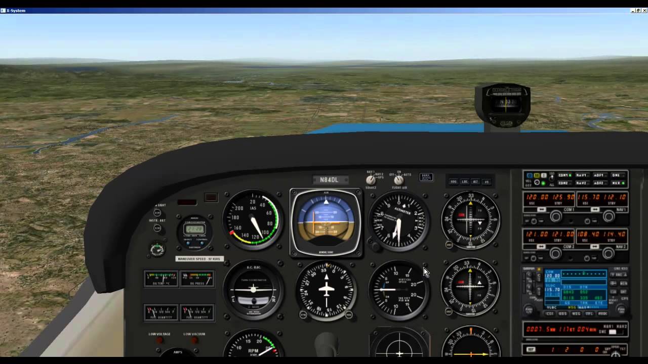 How to Use NAV Radios, Plan VOR to VOR Flight in X Plane ~ Tutorial Part 4
