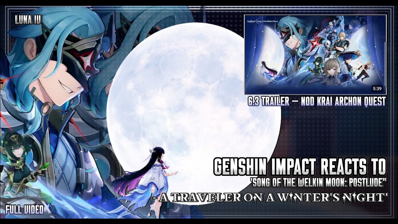 💉Реакция Genshin Impact на трейлер 