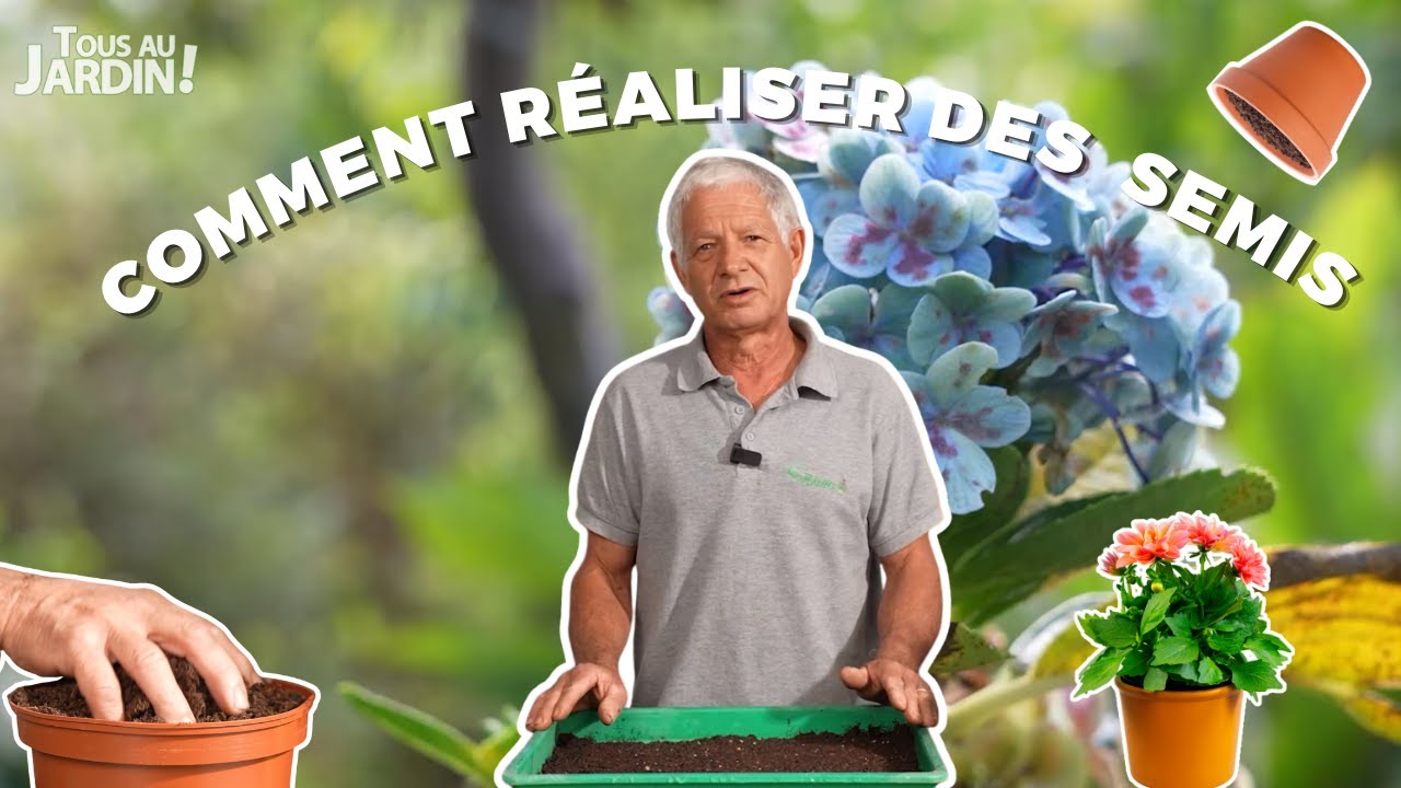 Visite du Jardin de Guilene et Tuto : Comment Réaliser des  Semis avec notre Expert Jardinier !