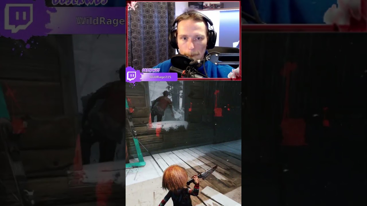 Kiedy Chucky wejdzie za mocno 😋 | Dead by Daylight funny moments #dbd #intothefog #wildrage215