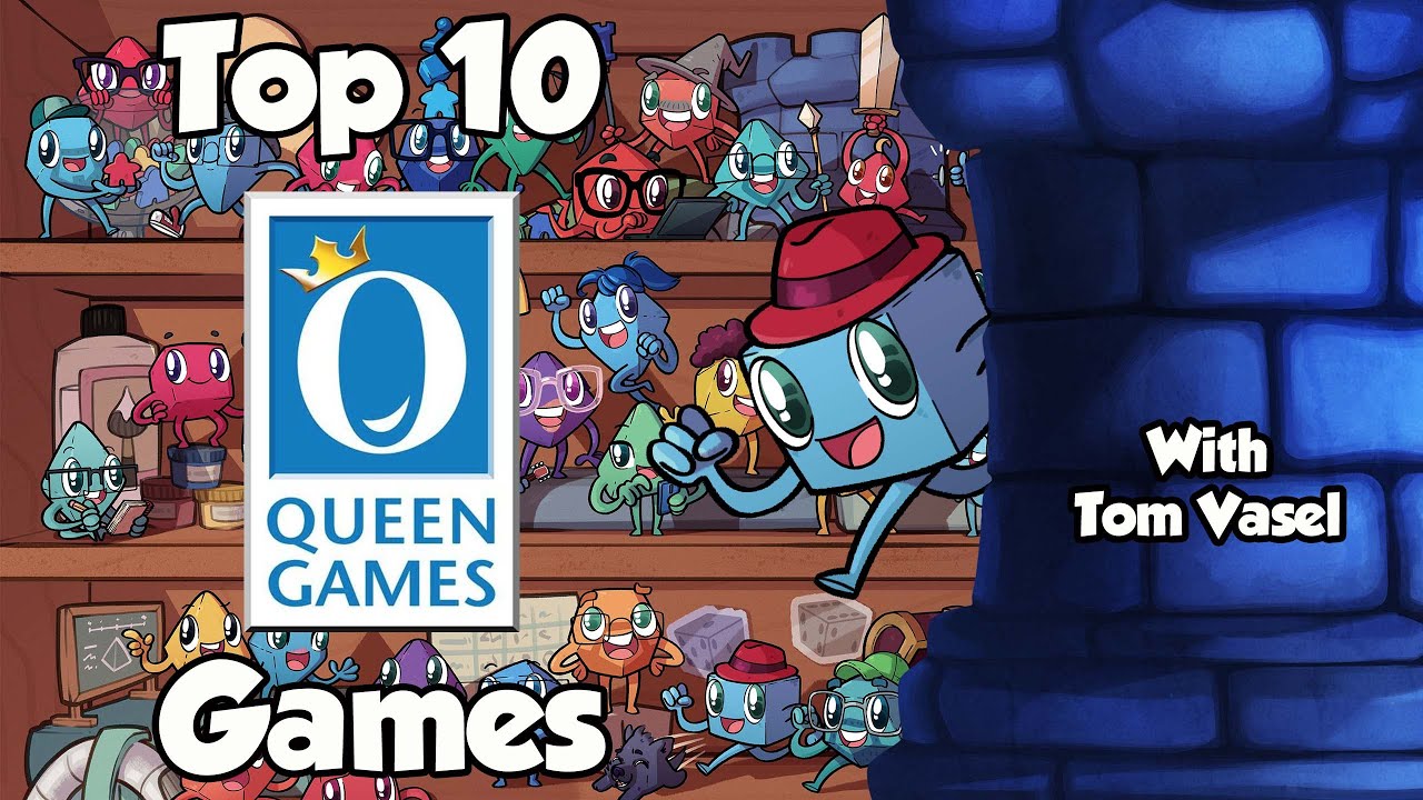 Top 10 Queen Games - with Tom Vasel