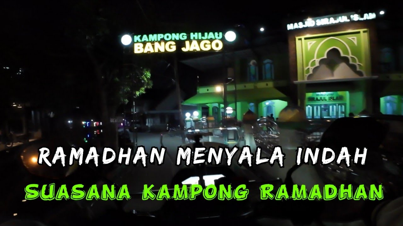 Silent Voice || Begini Suasana Malam di Perkampongan Kota pontianak Saat Ramadhan Tiba. #ramadhan