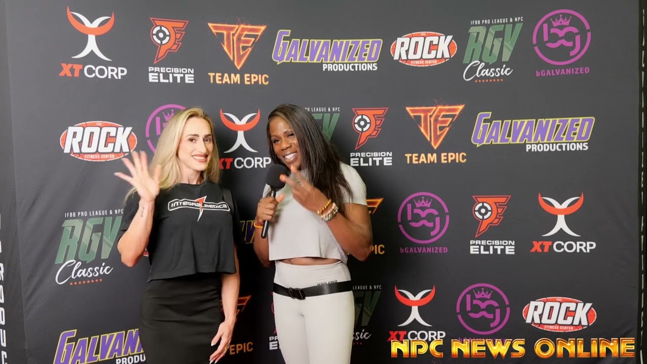 2025 IFBB RGV Pro Athletes Meeting Interview by Sheilahe Brown with Rayane Fogal