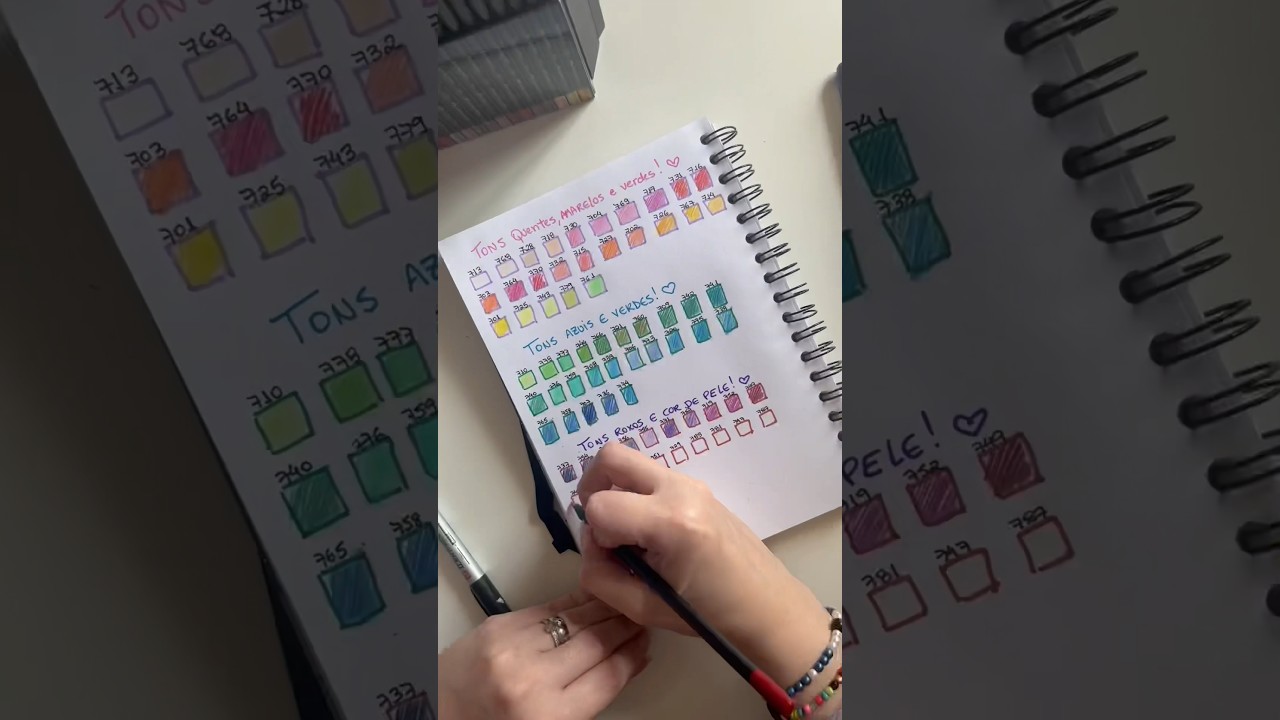 L&Aacute;PIS DE COR SUPERSOFT 100 CORES - Parte 3 #shorts