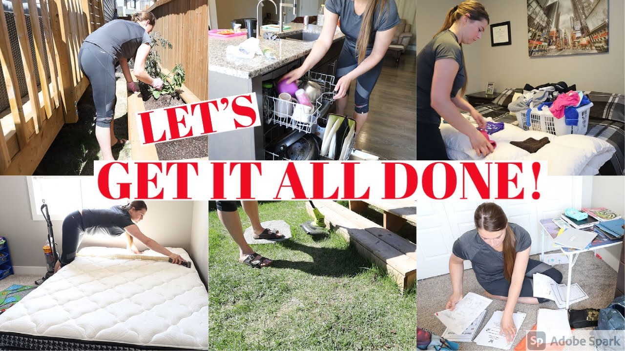 *NEW* MOTIVATING CLEAN WITH ME 2021/GARDENING/GETTING IT ALL DONE!