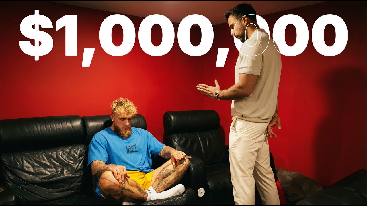 Джейк Пол заплатил 1 000 000 долларов за гипноз (серьёзно!).