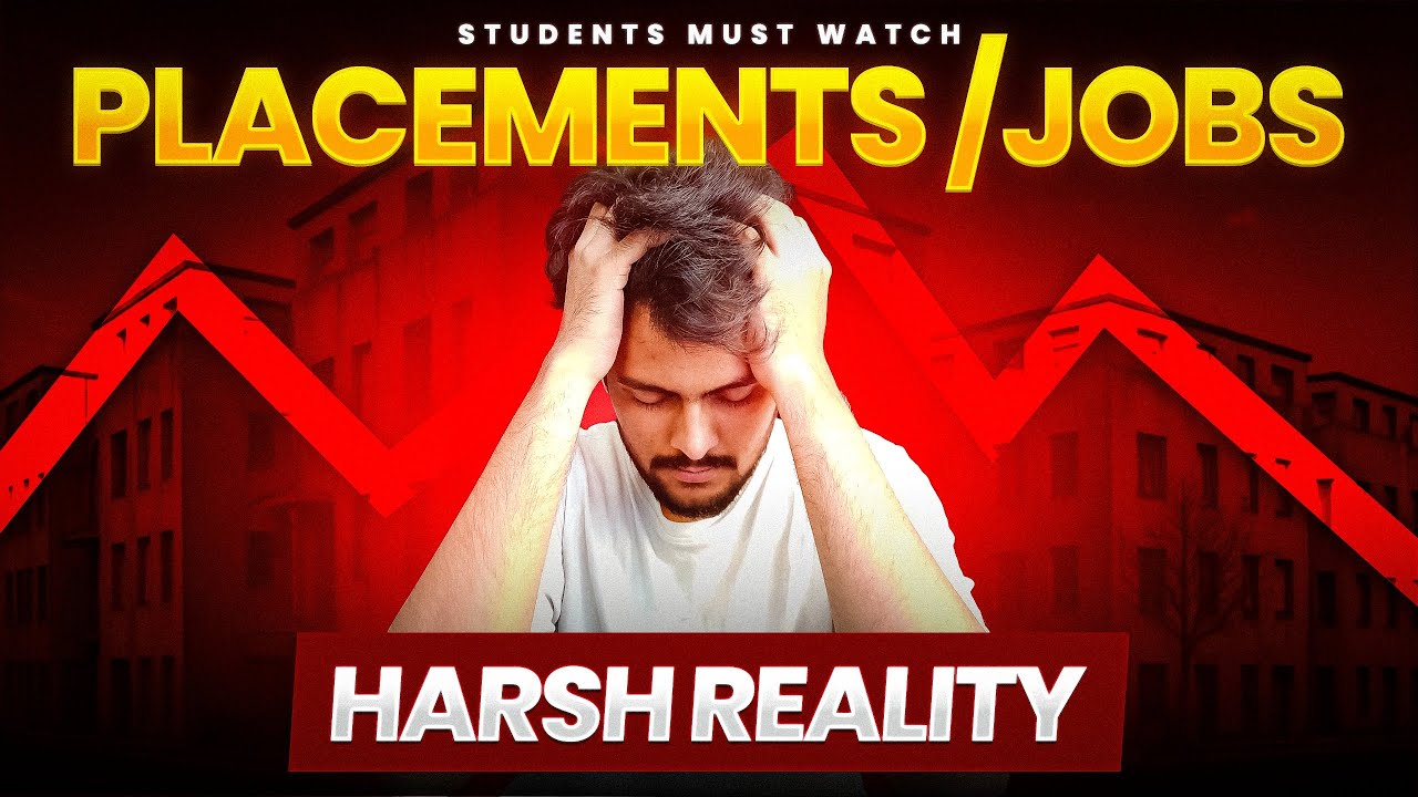 Harsh Reality of Placements & JOBS in Colleges 2024 | No One will Care about You | Andhra Telangana