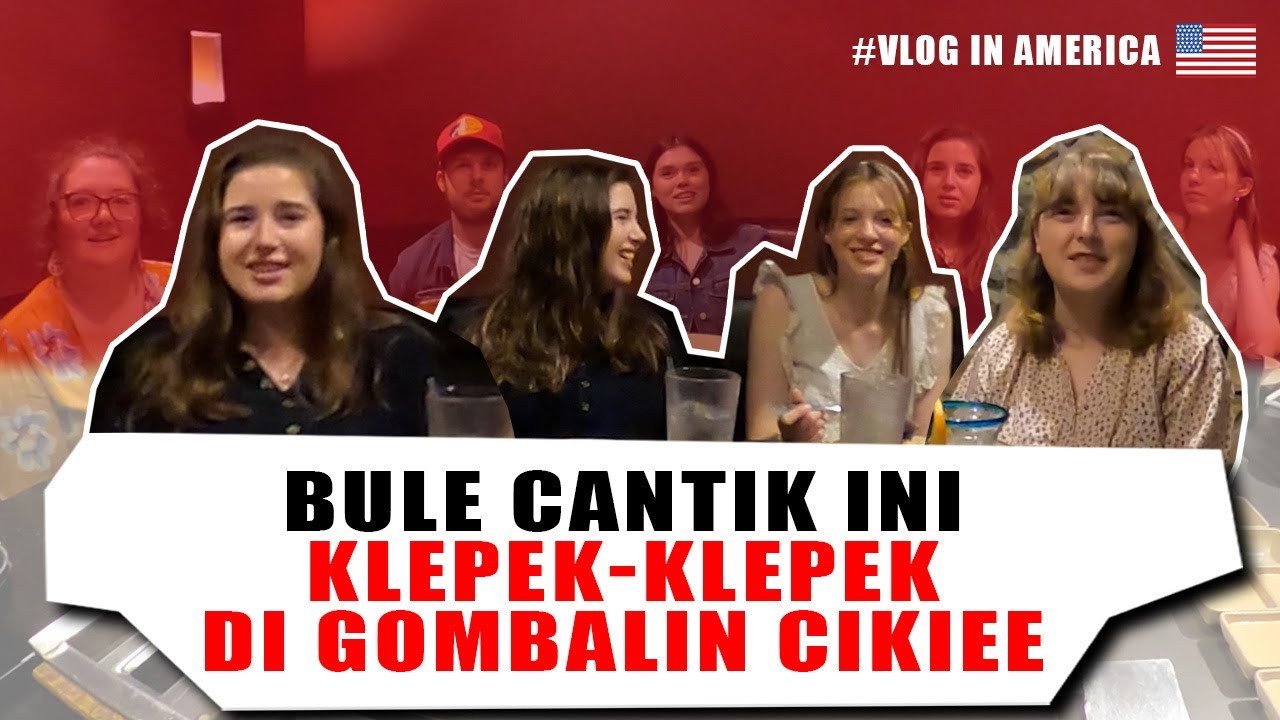 BULE CANTIK KLEPEK-KLEPEK DI GOMBALIN CIKIEE 😍❗