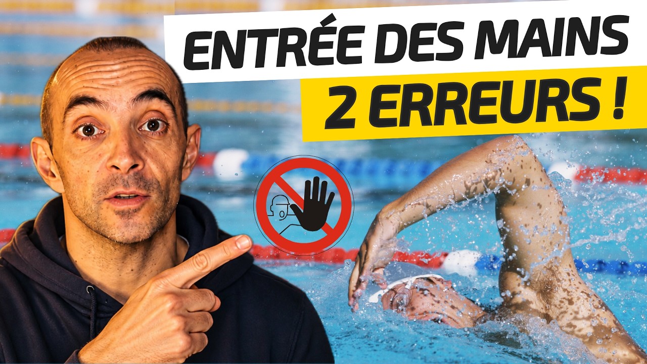 Tout Savoir sur l'Entrée des Mains dans l'eau En Crawl en 13'