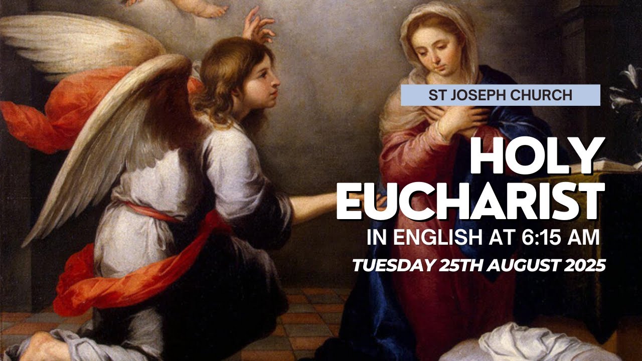 Daily Live Holy Eucharist | Holy Mass @ 6:15 am, Tue 25th March  2025, St Joseph Church, Mira Road