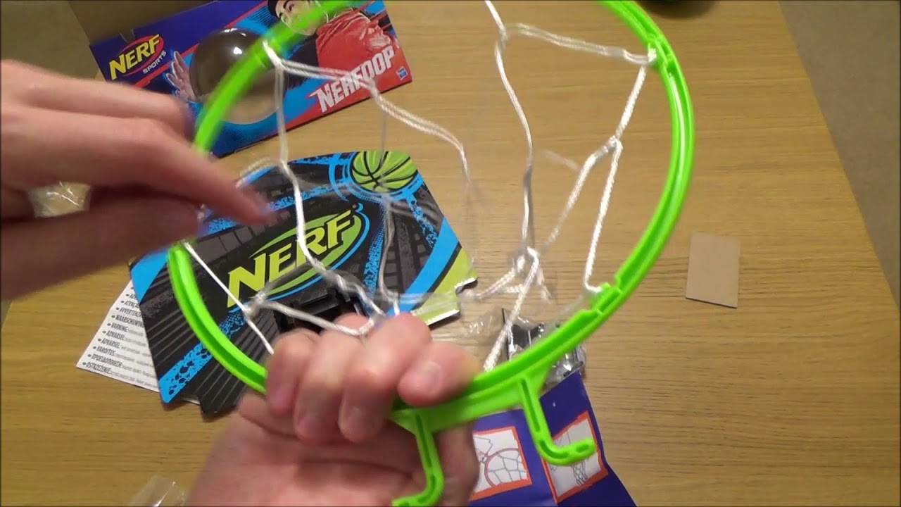 How to Setup Nerfoop, the Nerf Basketball Net Set