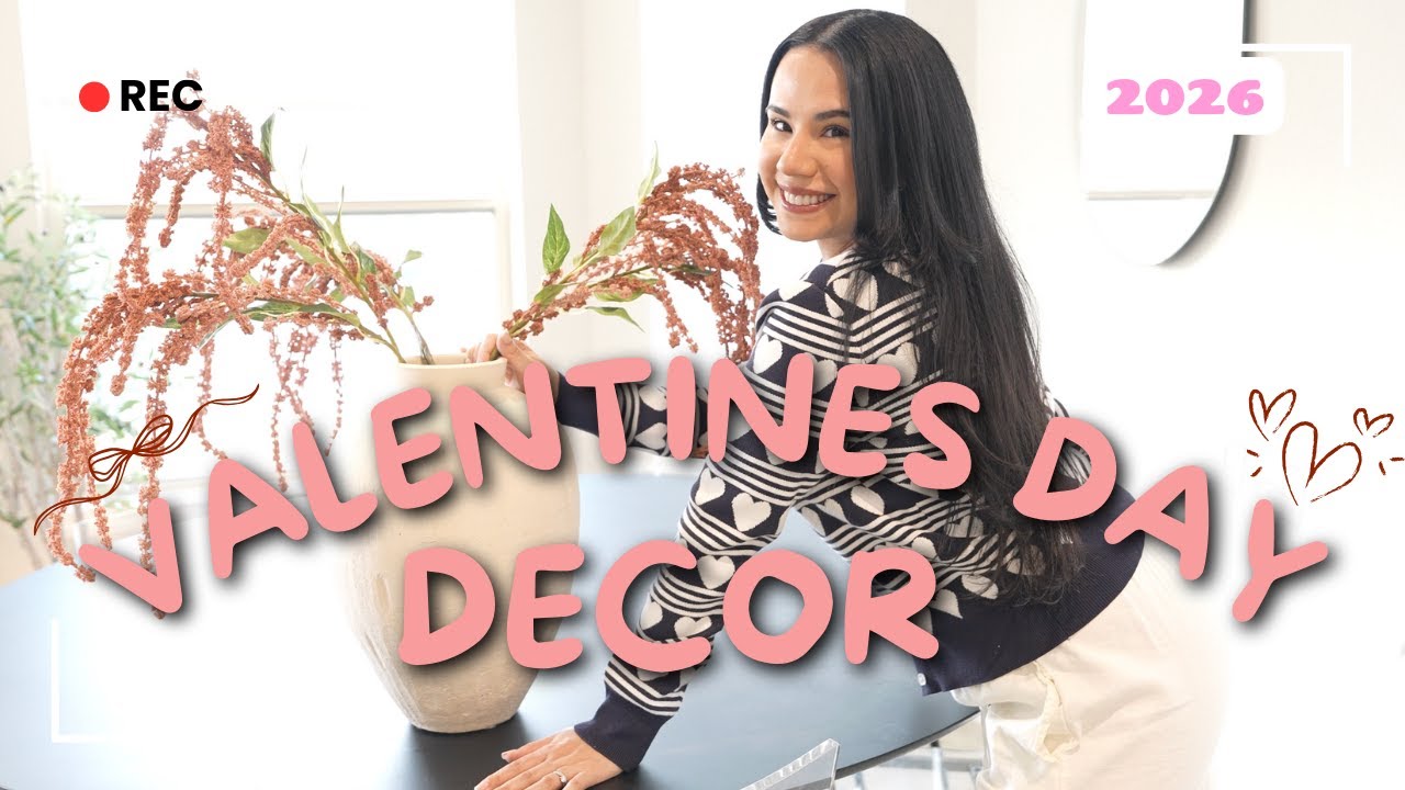 Decoración de San Valentín 2026 💓 Manualidades fáciles y económicas ✨ Ideas para la cocina y sala 🎀