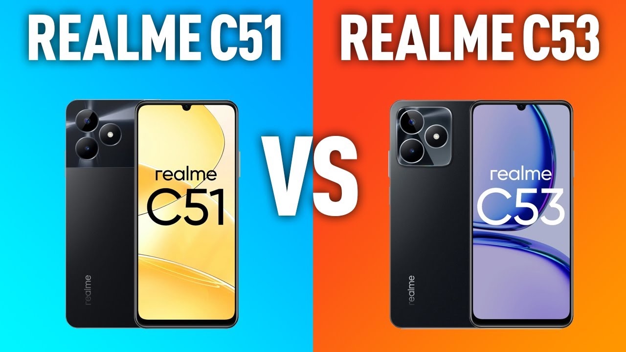 Realme C51 vs Realme C53