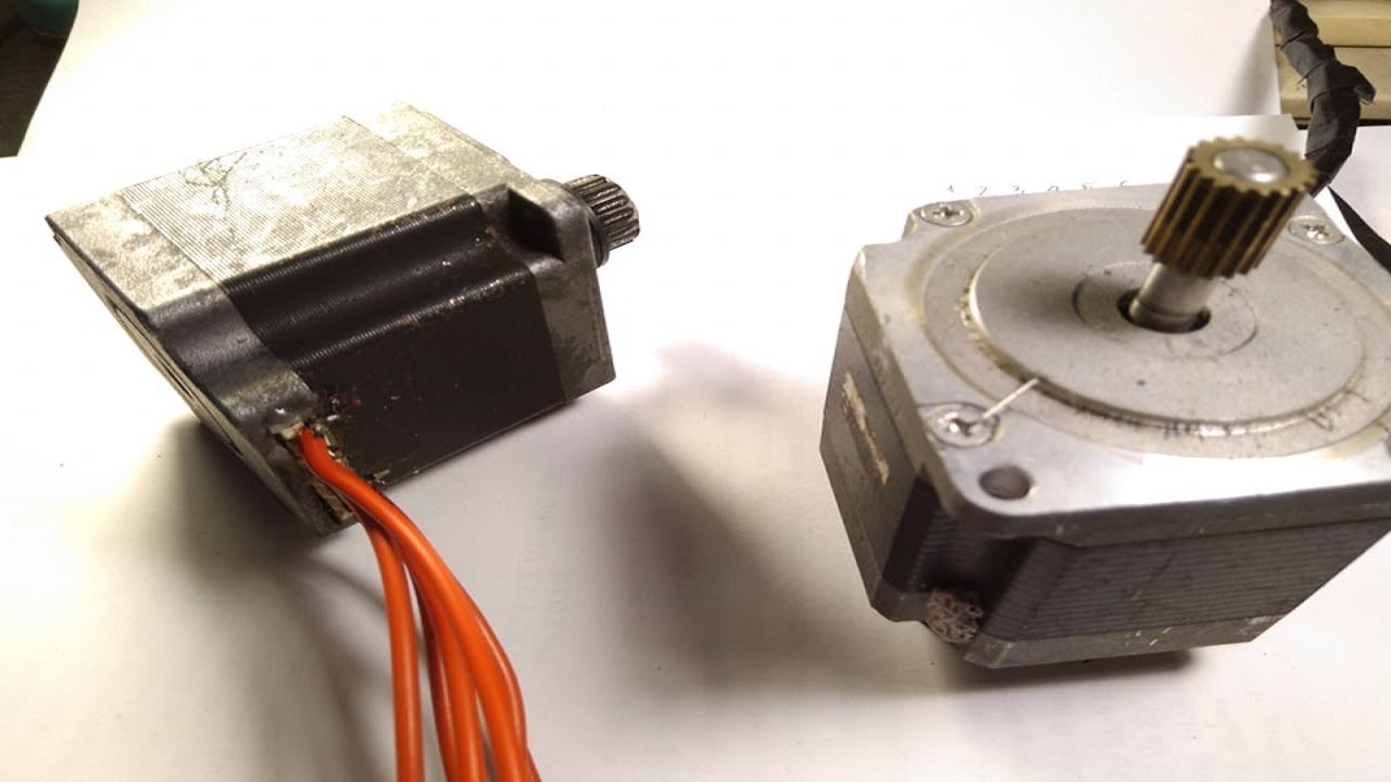 Biến động cơ bước thành động cơ giảm tốc cực đơn giản không cần driver
