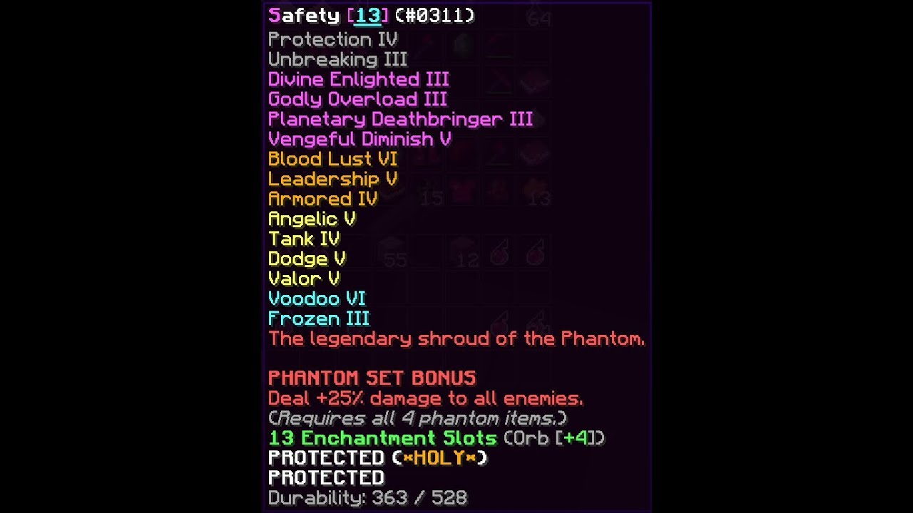 CosmicPvP Escaping in the Best Phantom Set on the Server [Somalia Planet]