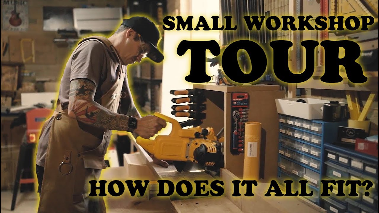 Small Workshop Tour - MAXIMISE your space