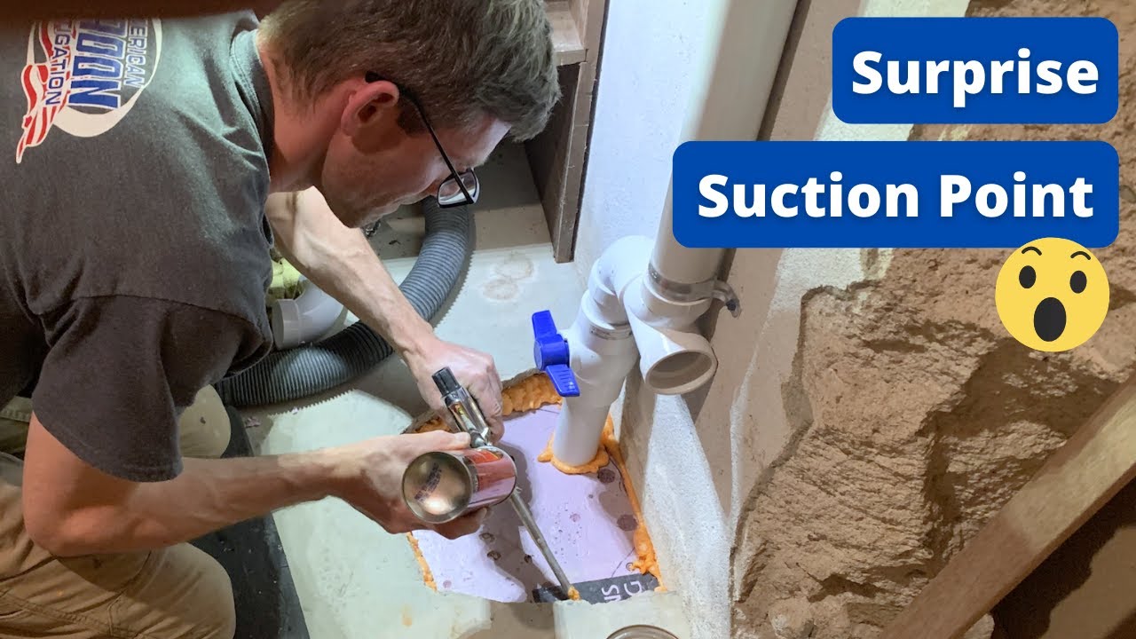 Creating an Unusual Suction Point in an Old Farmhouse