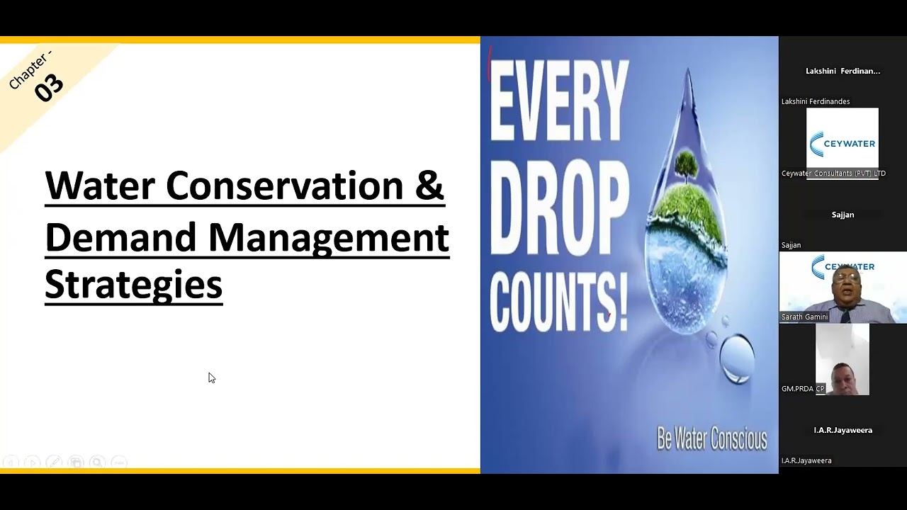 water supply planning by ENG P H SARATH GAMINI  ,2023 AUGUST 31 WEBINAR ORG BY CEYWATER CO LTD