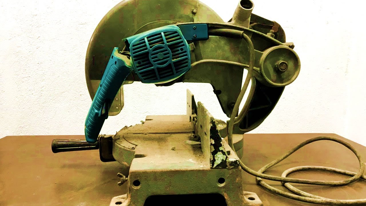 Miter Saw Restoration -  How to Repair Broken Miter Saw