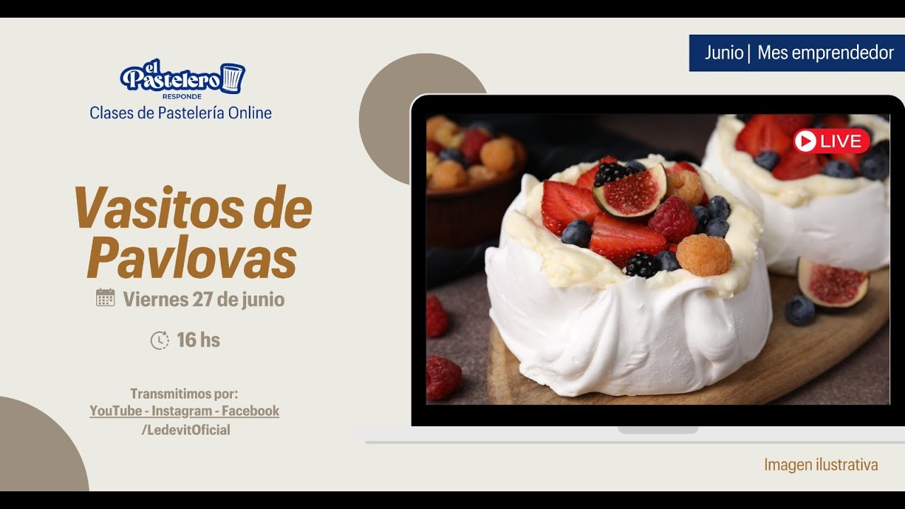 Vasitos de Pavlova