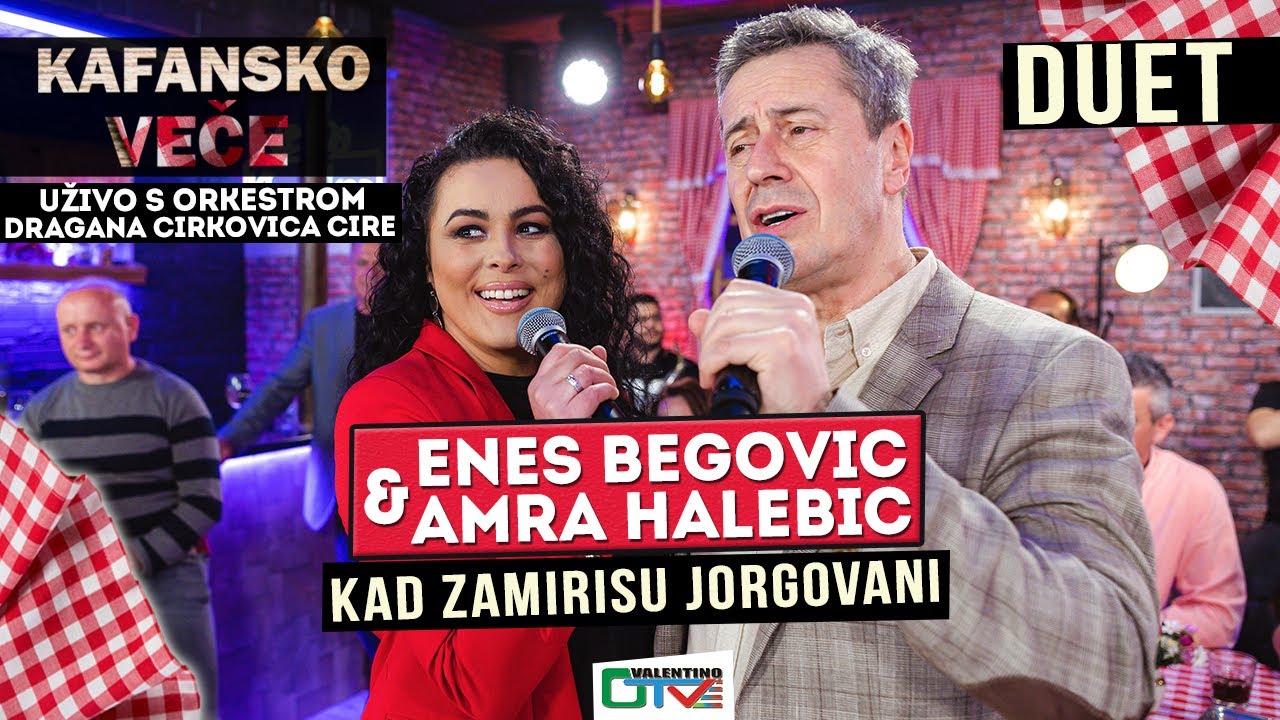 ENES BEGOVIC I AMRA HALEBIC - KAD ZAMIRISU JORGOVANI | UZIVO (ORK. DRAGAN CIRKOVIC CIRA) 2022 | OTV