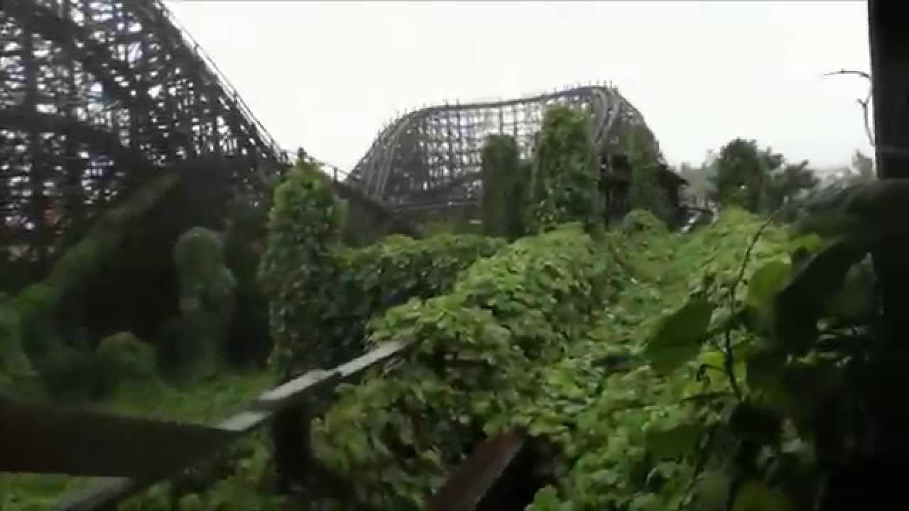 【心霊】奈良ドリームランド廃墟２　木造コースター飛鳥 nara dreamland ruin2  biggest roller coaster