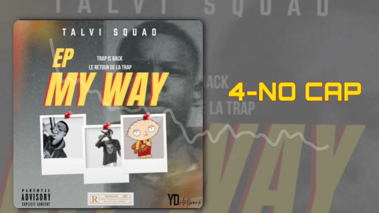 Talvi Squvd_no cap_EP MY WAY (audio visualizer 2k25)