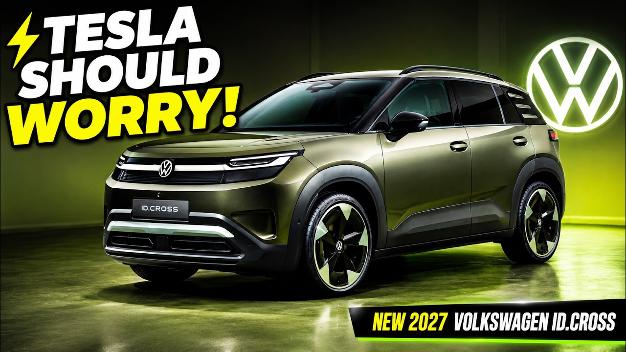 NEW 2027 Volkswagen ID.Cross FIRST LOOK &mdash; Tesla & Hyundai Should Be Worried!