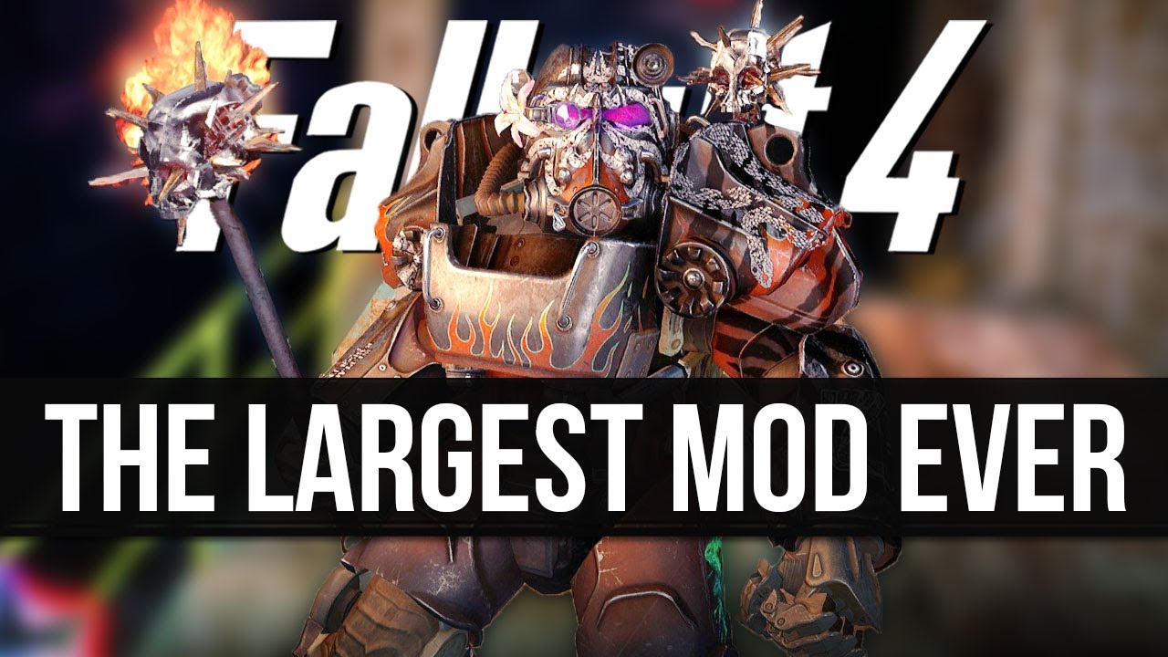 Fallout 4 Just Got It's Largest Mod Ever...