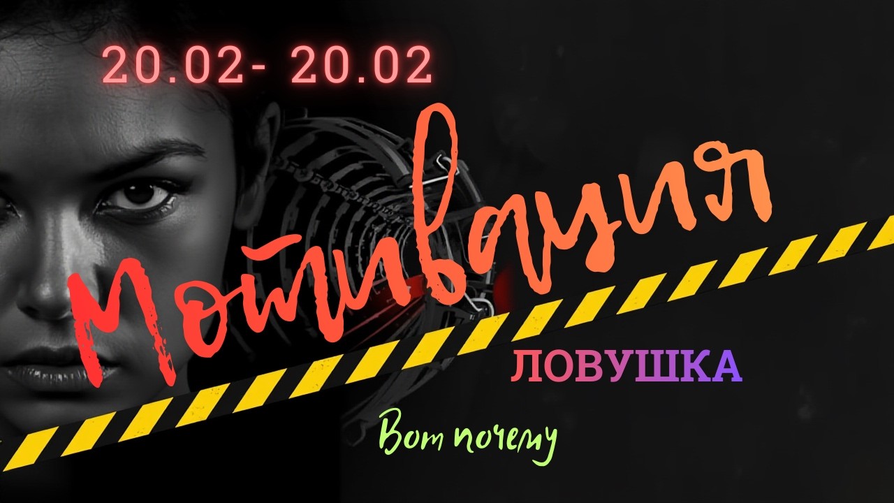 20-02 МОТИВАЦИЯ — ЛОВУШКА ТЕБЯ ЛОВЯТ
