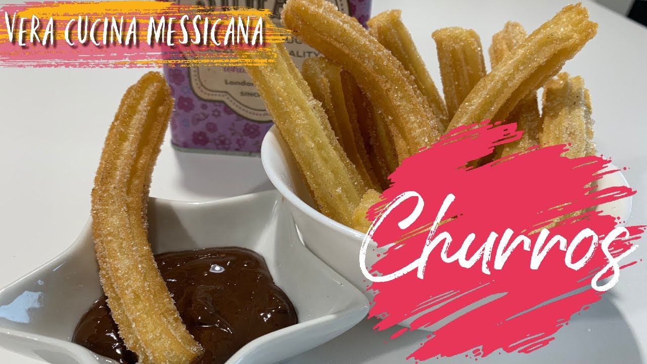 CHURROS//RICETTA MESSICANA//RICETTE MESSICANE FACILI//VERA CUCINA MESSICANA