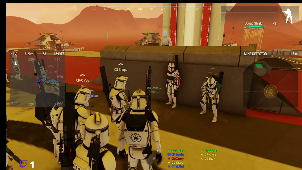 Arma 3 Weekly 501st OP Geonosis Week 2