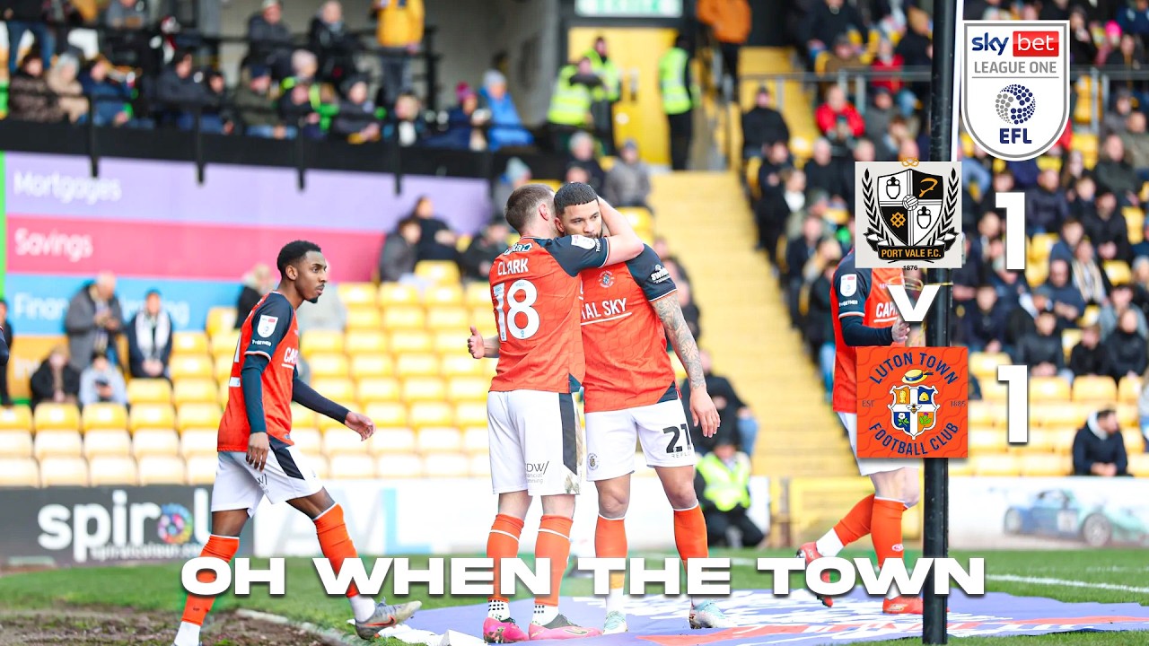 Port Vale Draw, Vertu Trophy & the 1885 email