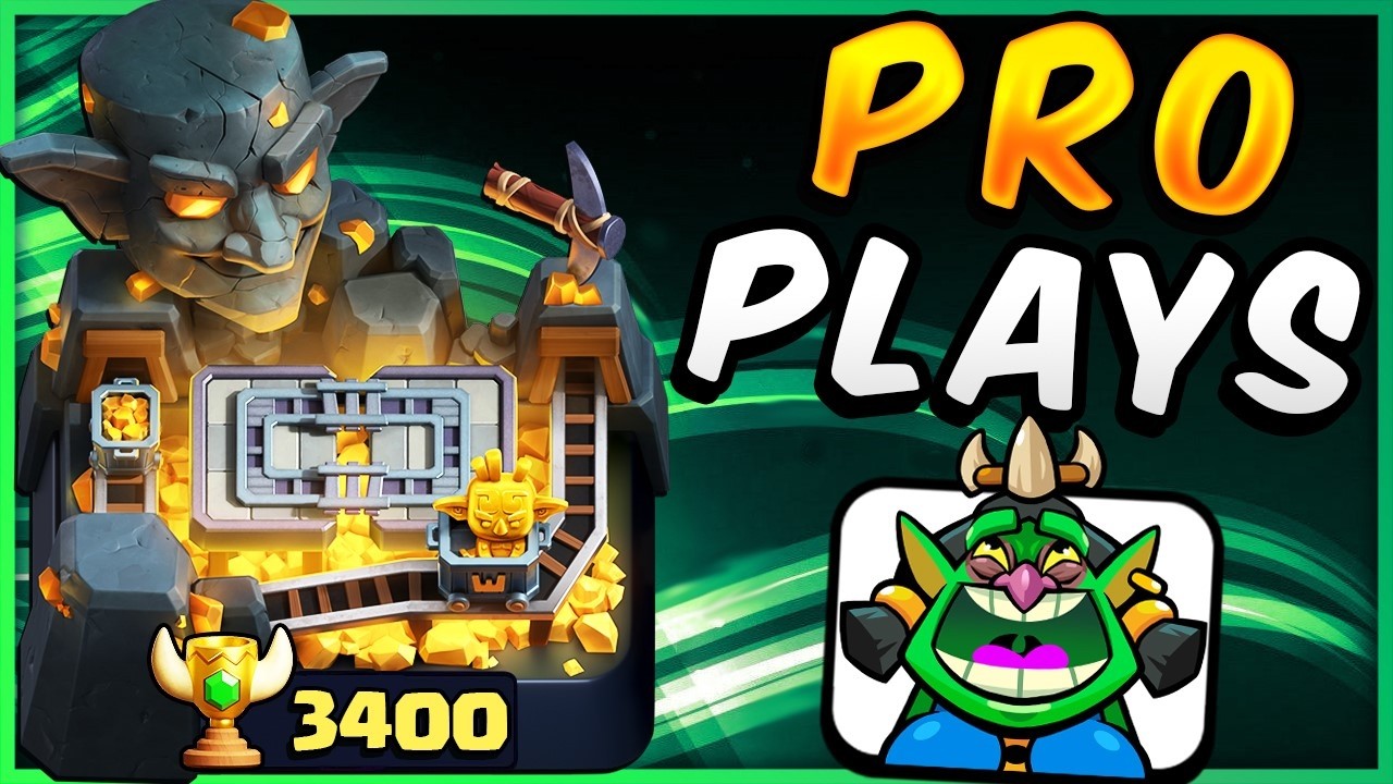 BEST GOBLIN QUEEN JOURNEY DECK in CLASH ROYALE! (UNDEFEATED to 3400 🏆 )