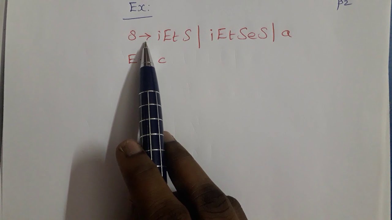 Compiler Design: Left Factoring