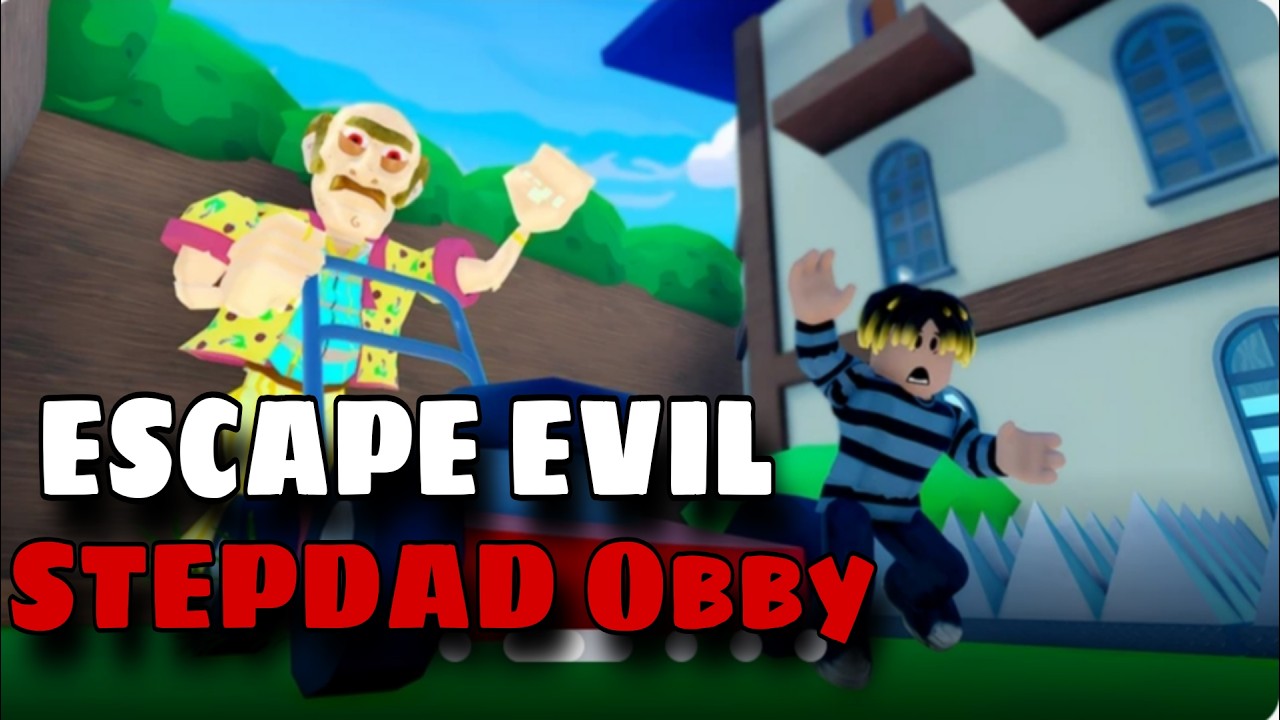 Escape Evil Stepdad Obby - Прохождение игры в Roblox (Android, iOS)