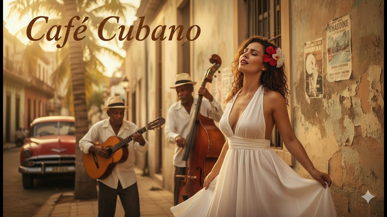 Romance de la Habana 🇨🇺 Cuban Jazz Café | Relaxing Vintage Love Songs
